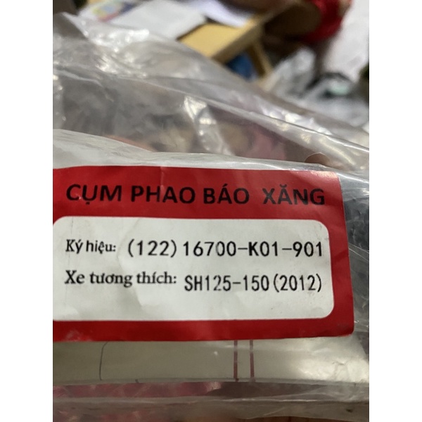 Phao báo xăng xe Sh Việt Nam (SHVN) 125/150