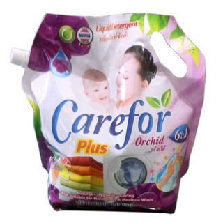 Nước Giặt Carefor Plus Orchid 6 in 1 Túi 2000ml