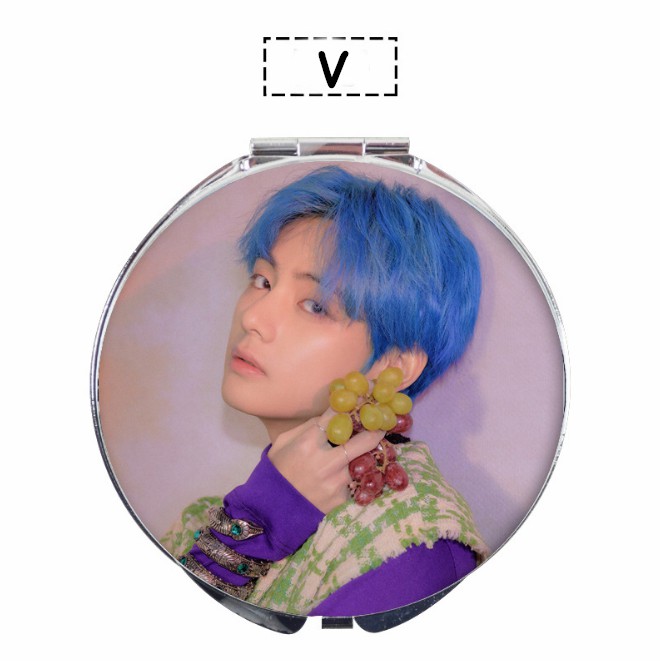 Gương Tròn Trang Điểm Phong Cách Kpop Bts