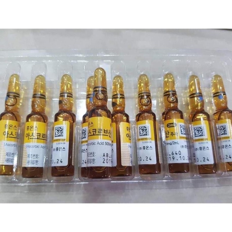 Vitamin C Hàn căng mịn đẹp, tách lẻ 1 ống