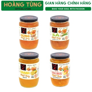Trà mật ong vị á hũ 450g - gừng, sả, chanh, đào nhài