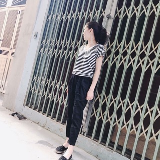 Baggy jean lụa Topshop