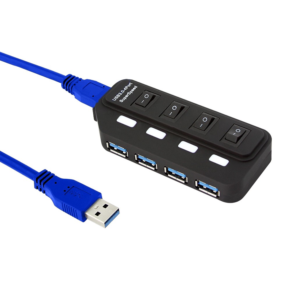 Bộ Chia 4 Cổng Usb 3.0 Mini Tốc Độ Cao 5gbps