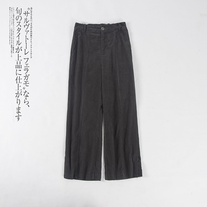 [CHỈ CÒN XANH] Ảnh thật Quần nhung tăm CÓ SẴN nữ xuất Nhật suông phong cách hoài cổ mẫu mới nhất 2020 [HOÀN 20%] | BigBuy360 - bigbuy360.vn