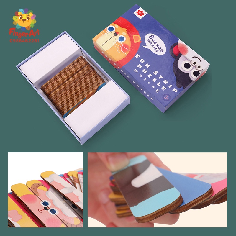 Bộ Tranh Ghép Hình Que Kem Nhiều Chủ Đề Cho Bé - Đồ Chơi Gỗ Montessori Giúp Bé Sáng Tạo và Phát Triển Trí Tuệ