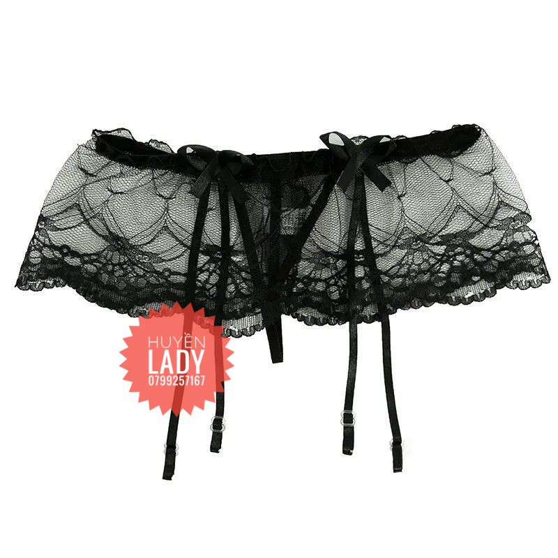 Kẹp tất đùi sexy kèm tất / Quần kẹp tất sexy quyến rũ