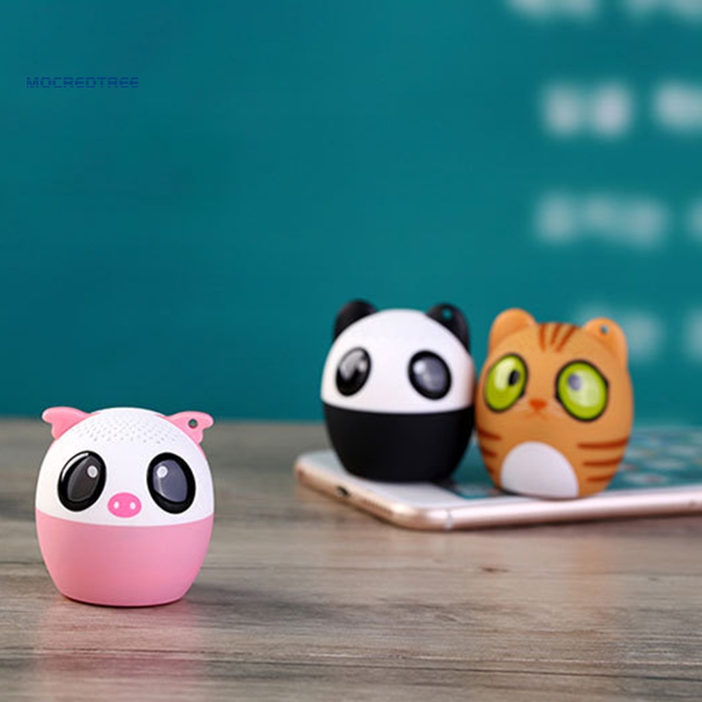 Loa Bluetooth không dây nhỏ gọn hình thú dễ thương