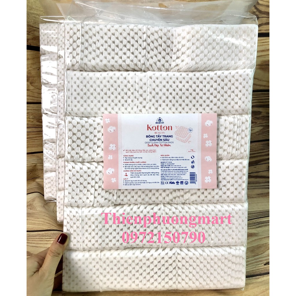 Bông Tẩy Trang Merilynn 1kg Massage Merilynn - Chính hãng Bông Bạch Tuyết