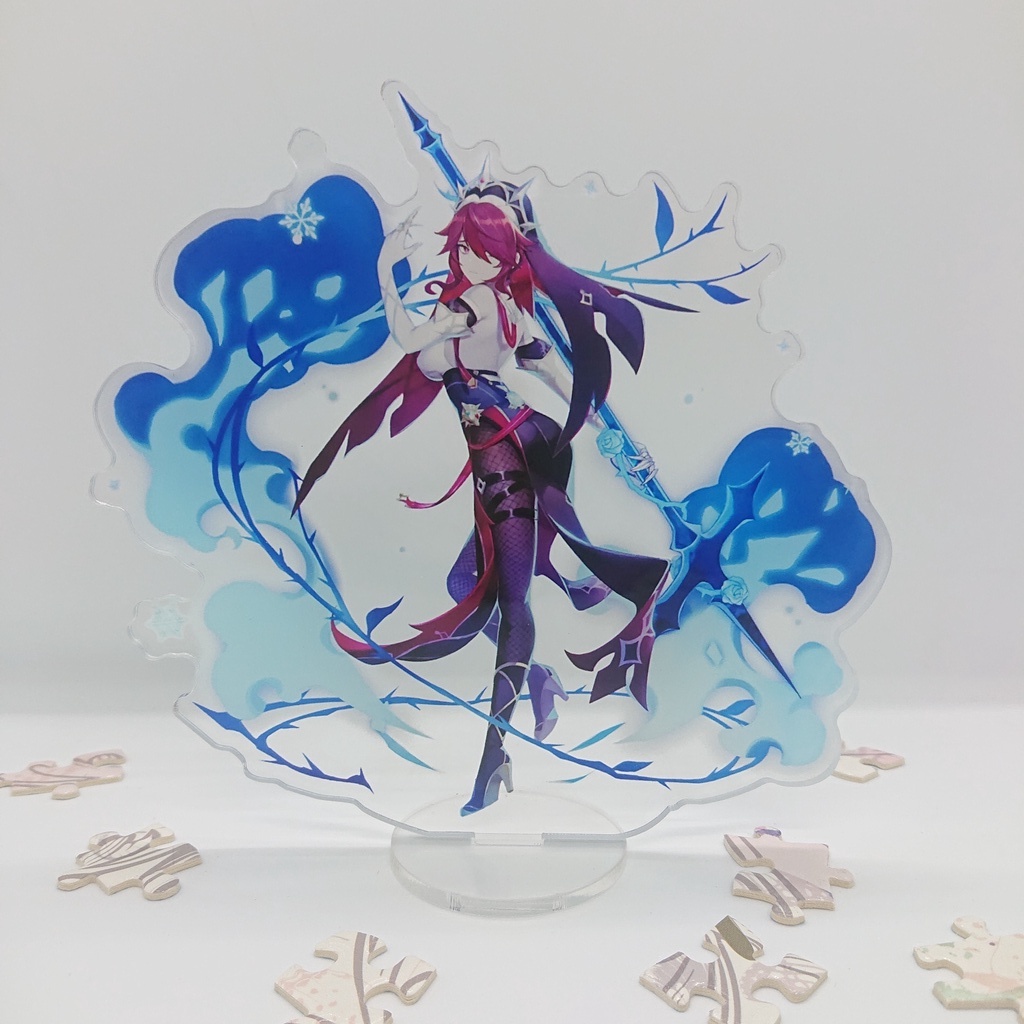 Tượng mica Standee anime Rosaria - Genshin Impact