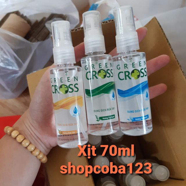 (HÀNG SẴN) RỬA TAY KHÔ GREEN CROSS 250ML 500ML | BigBuy360 - bigbuy360.vn
