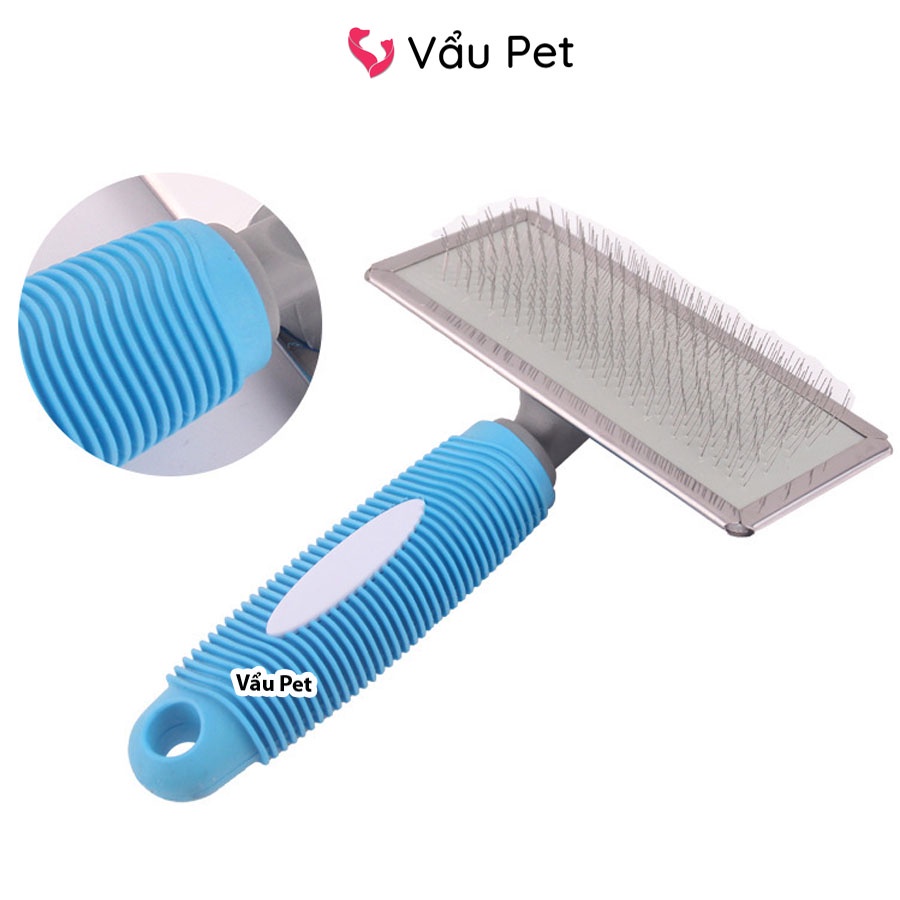 Lược chải lông cao cấp gỡ rối đánh bông lấy lông rụng chó mèo Pet Grooming