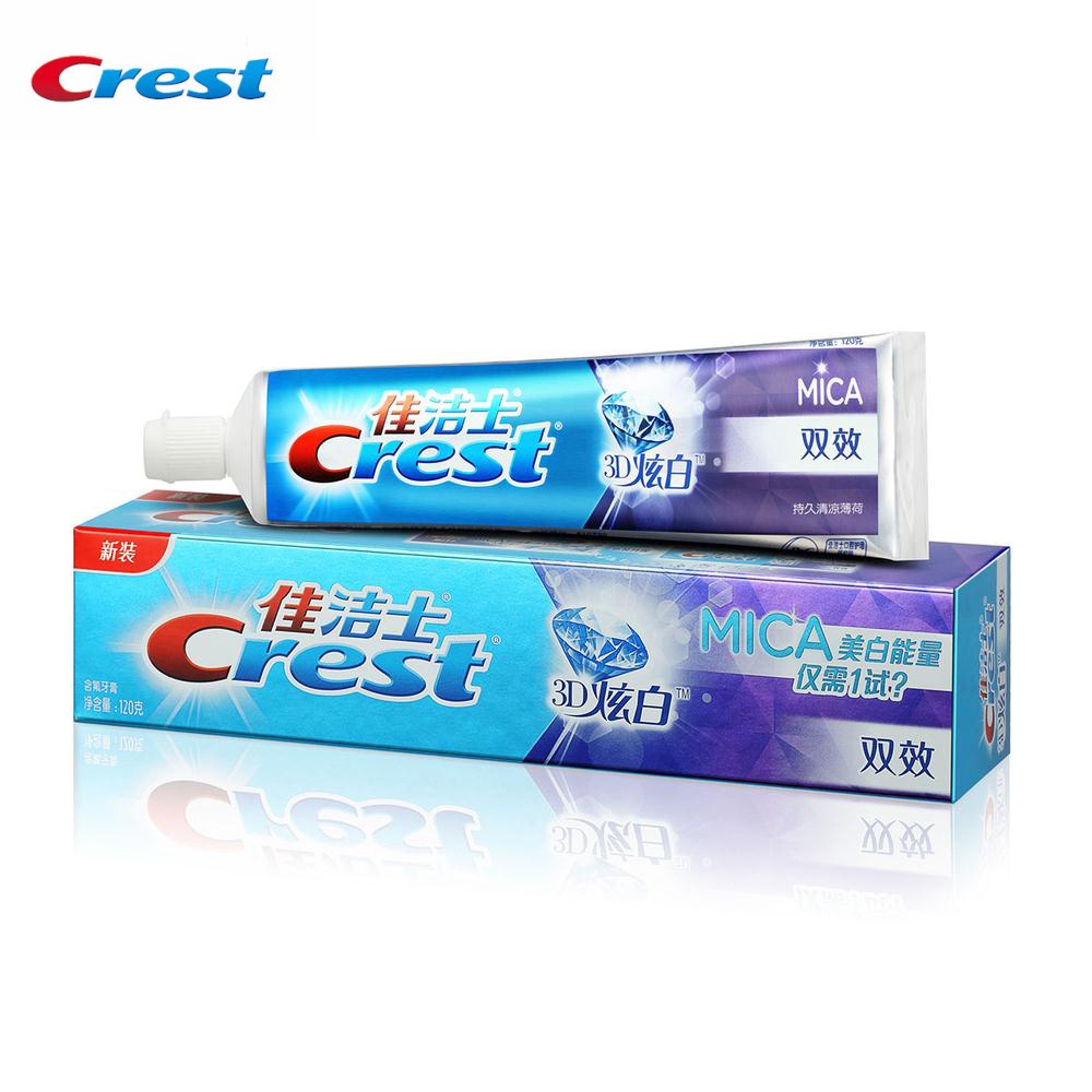 Kem đánh răng Oral-B MICA hai hiệu quả làm trắng với hương vị bạc hà lâu trôi - 120g