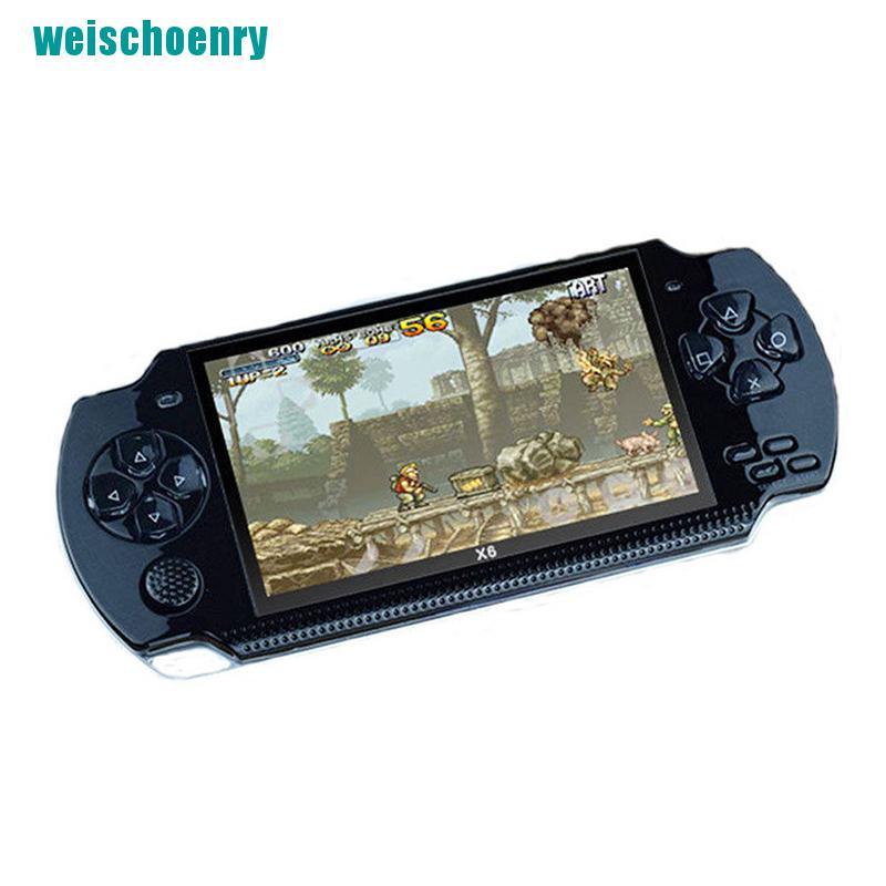 Máy Chơi Game Cầm Tay Ry X6 8g 32 Bit 4.3 "Psp 10000 Trò