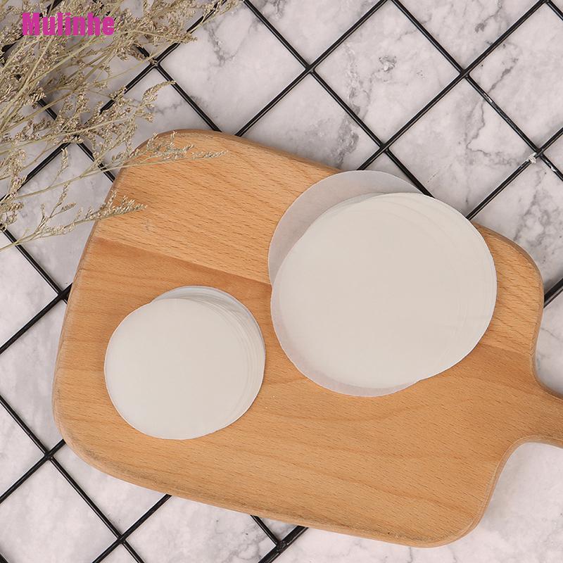 Set 500 Giấy Lót Bánh Hấp Chống Dính Hình Tròn / Vuông Tiện Lợi