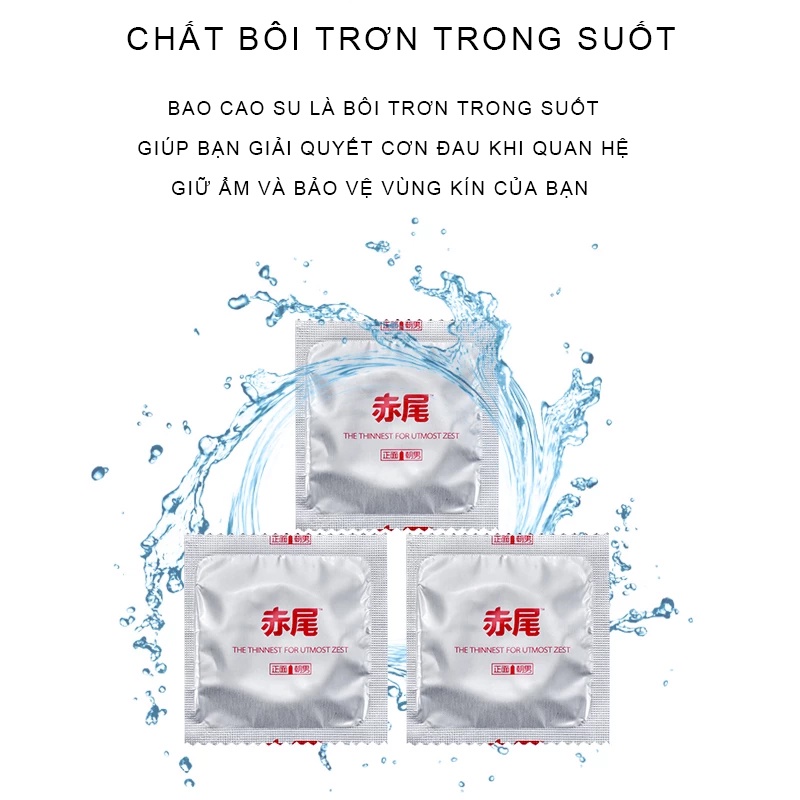 Bao cao su dưỡng ẩm axit hyaluronic zioxx, vô hình , siêu mỏng, hộp 30 bao tặng 1 bao màu bạch kim