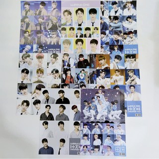 (nhiều mẫu) Bộ 8 tấm poster A3 Wanna one, Seventeen
