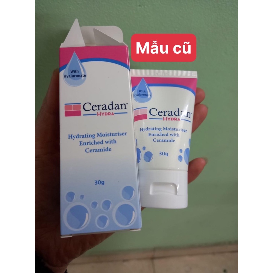 Ceradan Hydra Kem Làm Dịu Da Chống Hăm Tã Và Dưỡng Ẩm Cho Da Khô và Da Nhạy Cảm Tuýp 30gr/80gr Nhập Khẩu