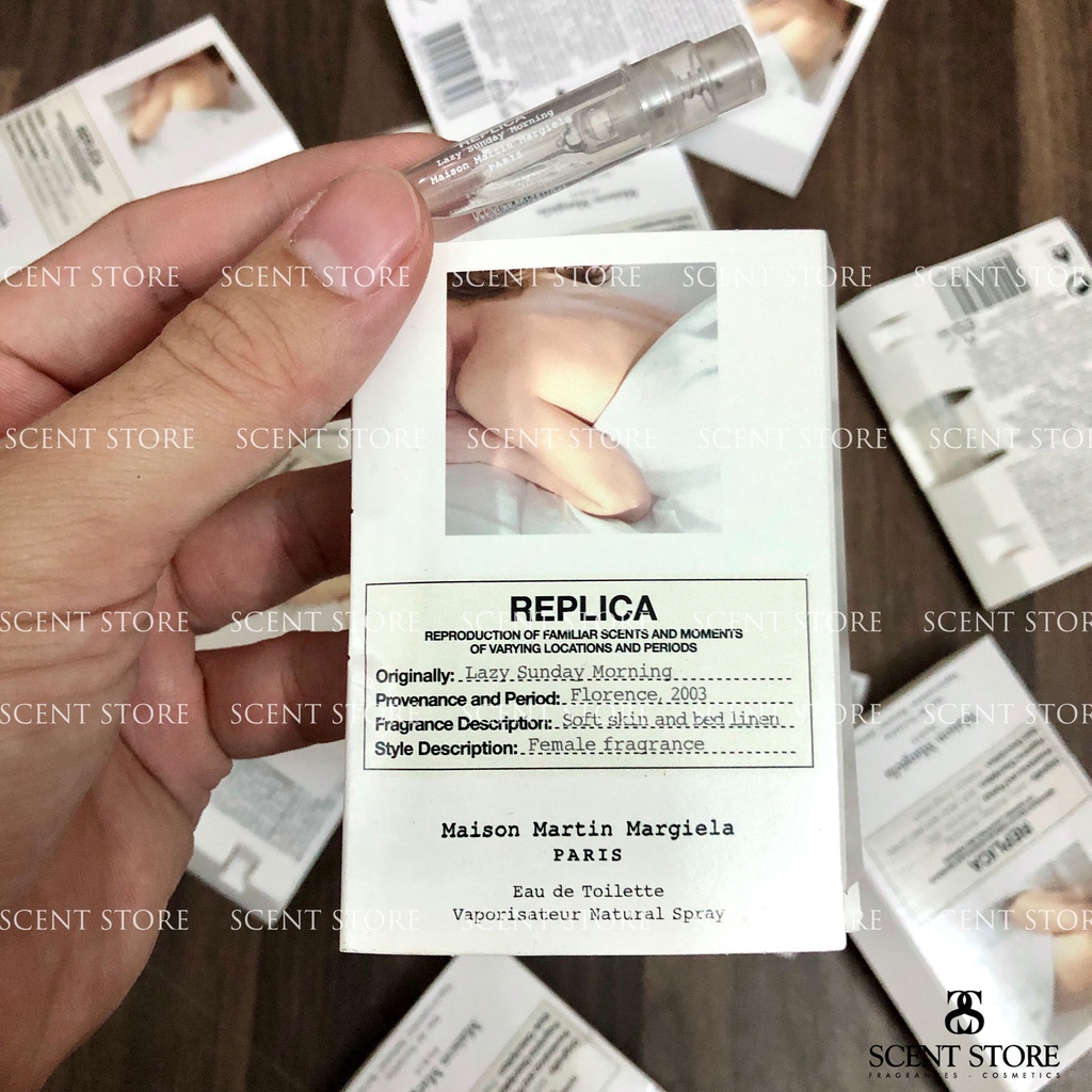 Scentstorevn - Vial chính hãng nước hoa Maison Margiela Replica Lazy Sunday Morning [1.2ml]