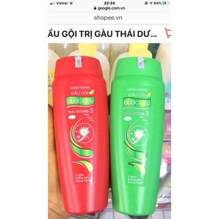 com bo 3 chai dầu gội thái duơng 3 loại 200ml
