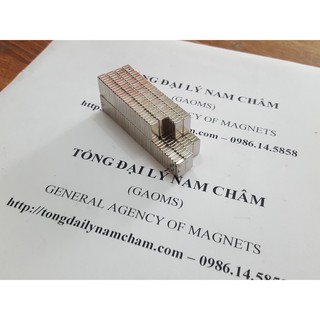 Nam châm trắng 10x5x2mm
