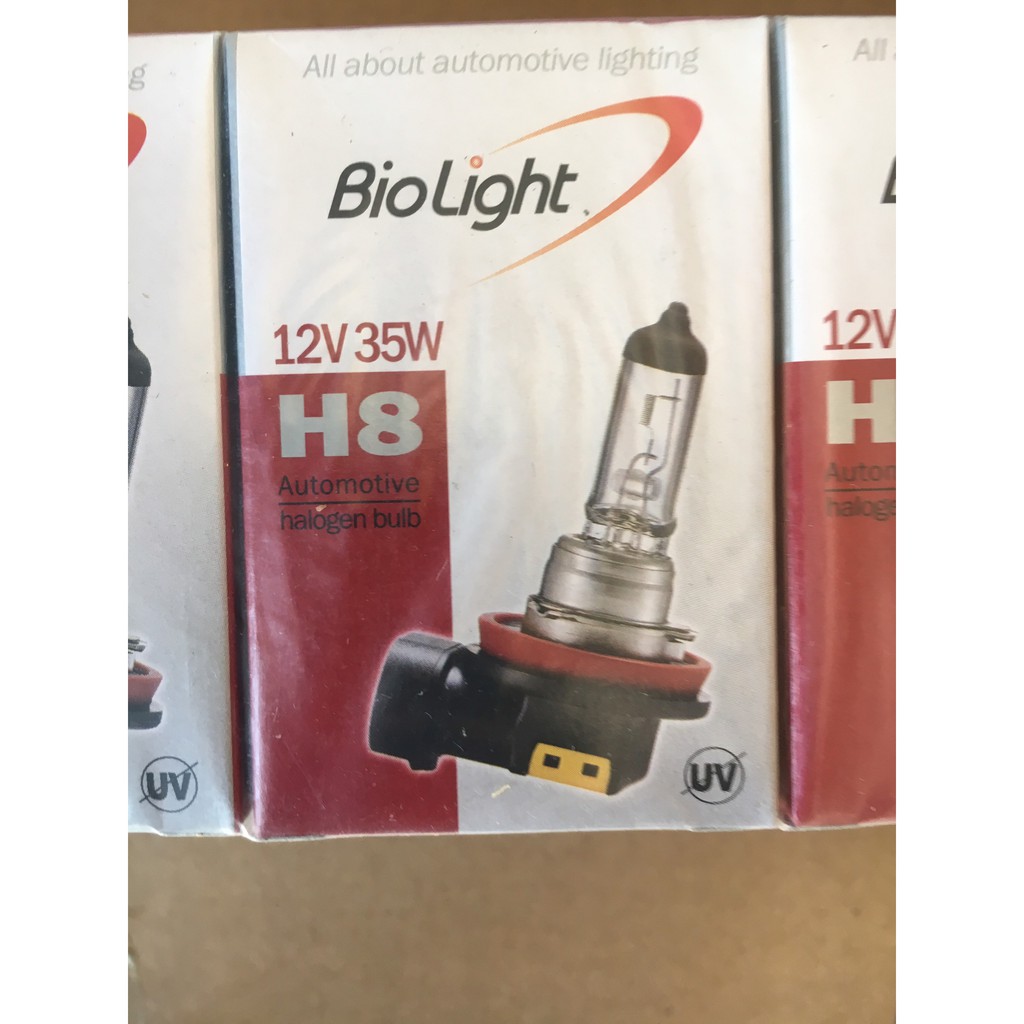 12V 35W H8 Bóng đèn xe hơi Biolight