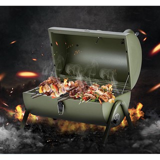 Lò nướng hun khói bbq bacon usa - smart 1688