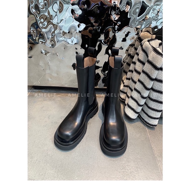 Boots cao cổ đế bánh mì ulzzang