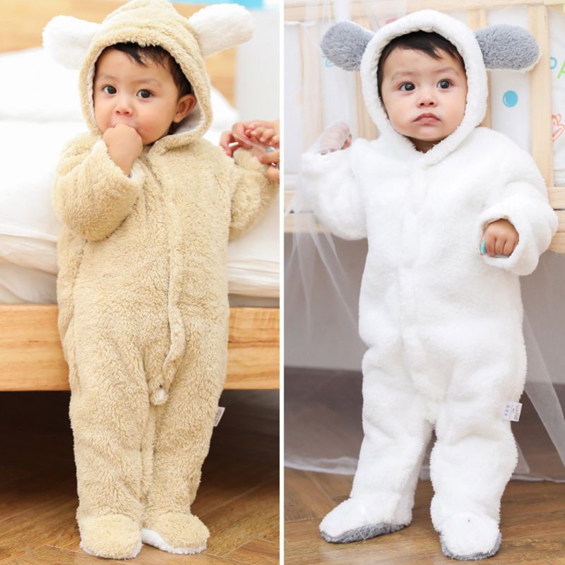 Jumpsuit Thiết Kế Đơn Giản Cho Trẻ Sơ Sinh