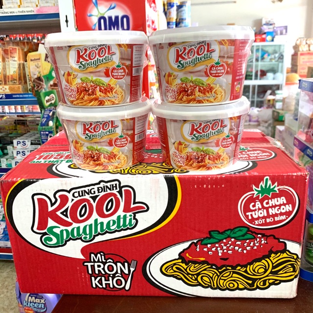 Mì trộn Cung Đình Kool Spaghetti tô 105g