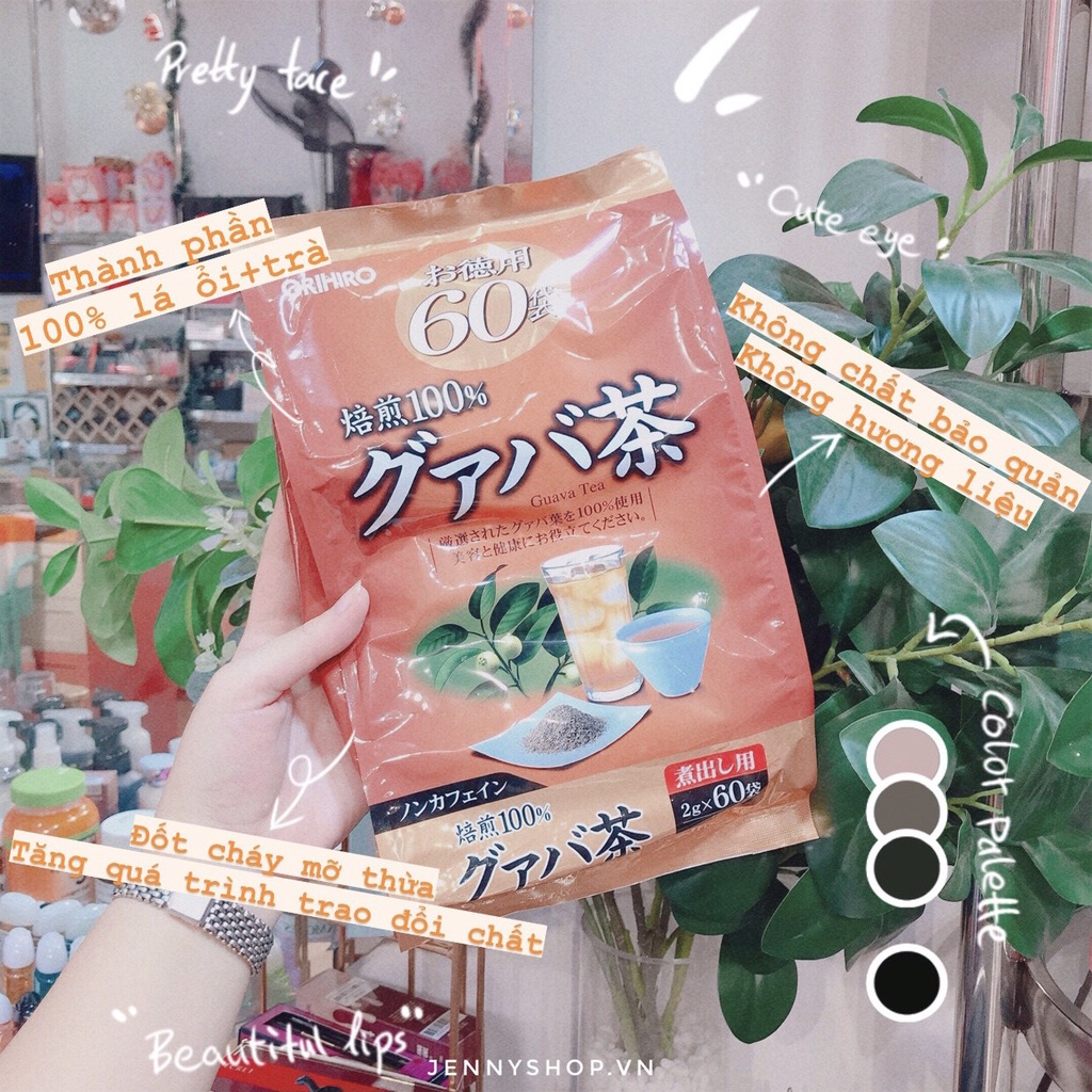 Trà Hỗ Trợ Giảm Cân Lá Ổi Orihiro Guava Tea
