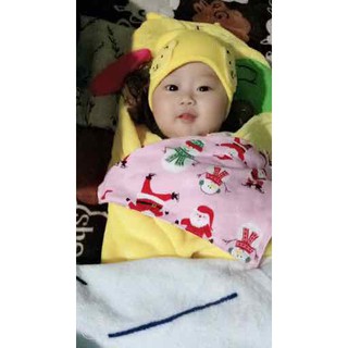 Mũ len tóc giả cho bé