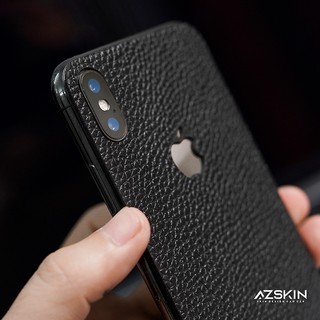 [Hot] Miếng Dán Skin Da Đen Mil iPhone x / xs max