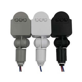 Cảm biến chuyển động hồng ngoại 180 độ cho đèn 110-220V