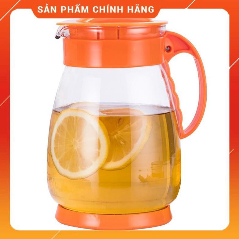 CHÍNH HÃNG -  Ấm pha trà thuỷ tinh 1500ml,bình pha trà thủy tinh ,bình ủ trà cao cấp,bình đựng nước 1500ml