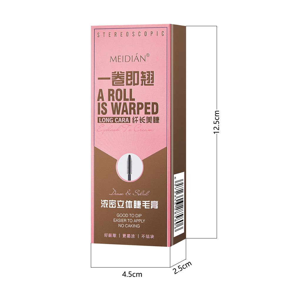 Mascara 4D Màu Đen Kháng Nước Lâu Trôi Chuốt Dài Mi