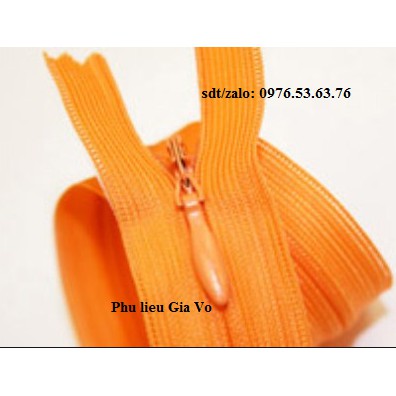 dây kéo giọt nước 60cm
