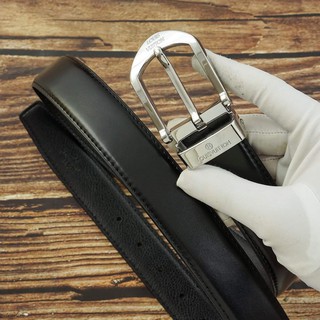 Dây nịt Nam Louis Vutton bản nhỏ - Thắt lưng Nam thời trang cao cấp (khóa kim Bạc)