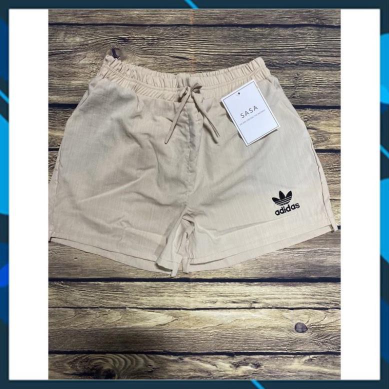 Quần đùi đũi, quần short đũi siêu mát FREESIZE dưới 62kg chất đũi xước cao cấp mã kcs24