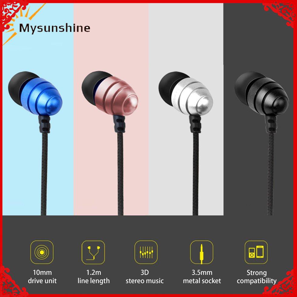 Tai Nghe Nhét Tai Q2 Jack 3.5mm Âm Thanh Siêu Trầm Bằng Kim Loại | BigBuy360 - bigbuy360.vn