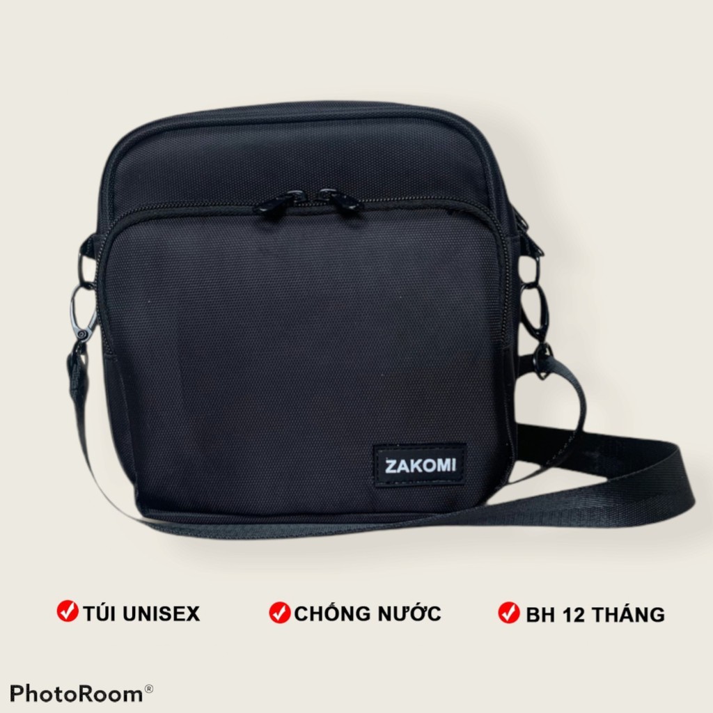 Túi đeo chéo 2 ngăn thời trang Unisex , túi xách thời trang đi chơi - chất liệu vải Oxford chống nước, Bảo hành 12 tháng