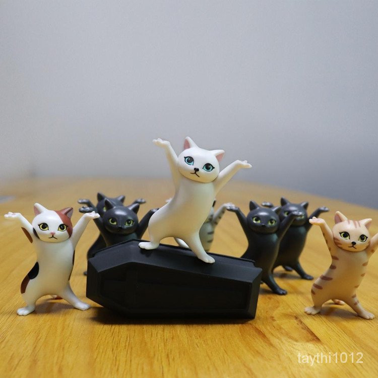 Chú Mèo Để bút, máy tính trang trí bàn làm việc Dễ Thương | BigBuy360 - bigbuy360.vn