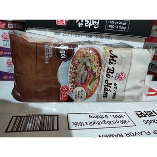 mỳ bò hầm vị cay Ottogi 120g (8 gói/ lốc)