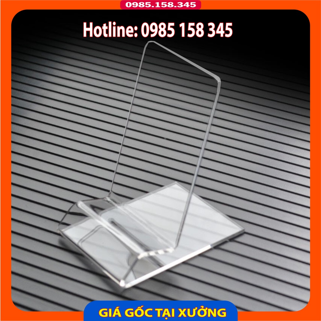 Đế mica bày điện thoại/ giá đỡ/kệ mica để sản phẩm, máy tính bảng mẫu HK1