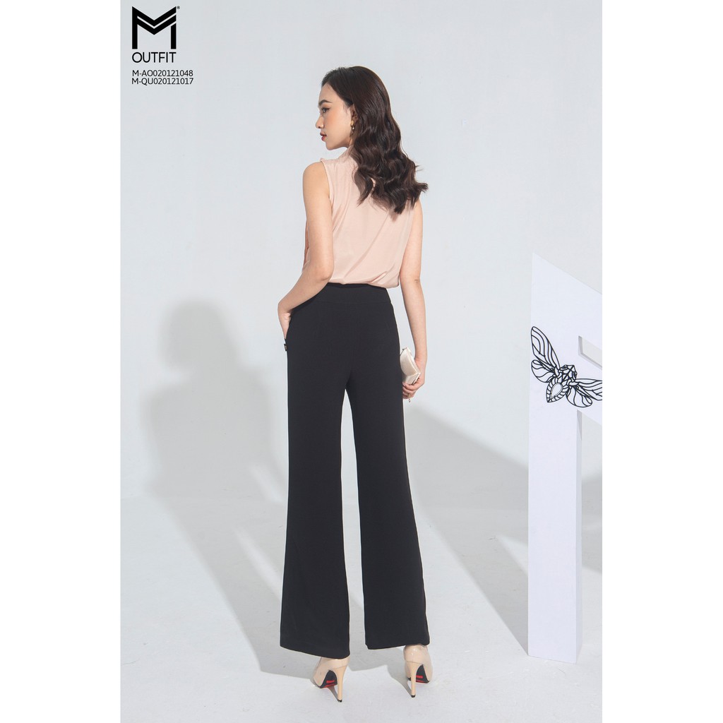 Áo sát nách cổ đứng MMOutfit M-AO020121048