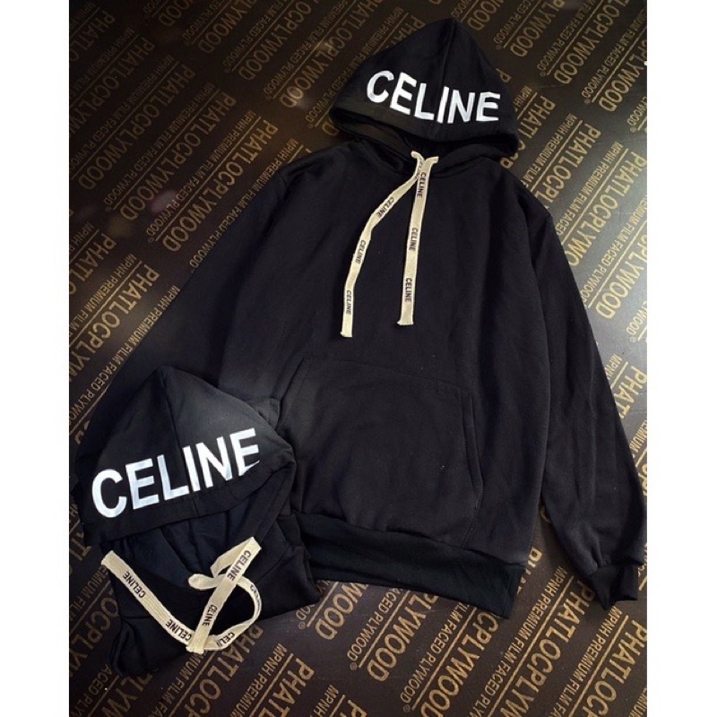 Hooodie  chữ to CENLINE , dây chữ