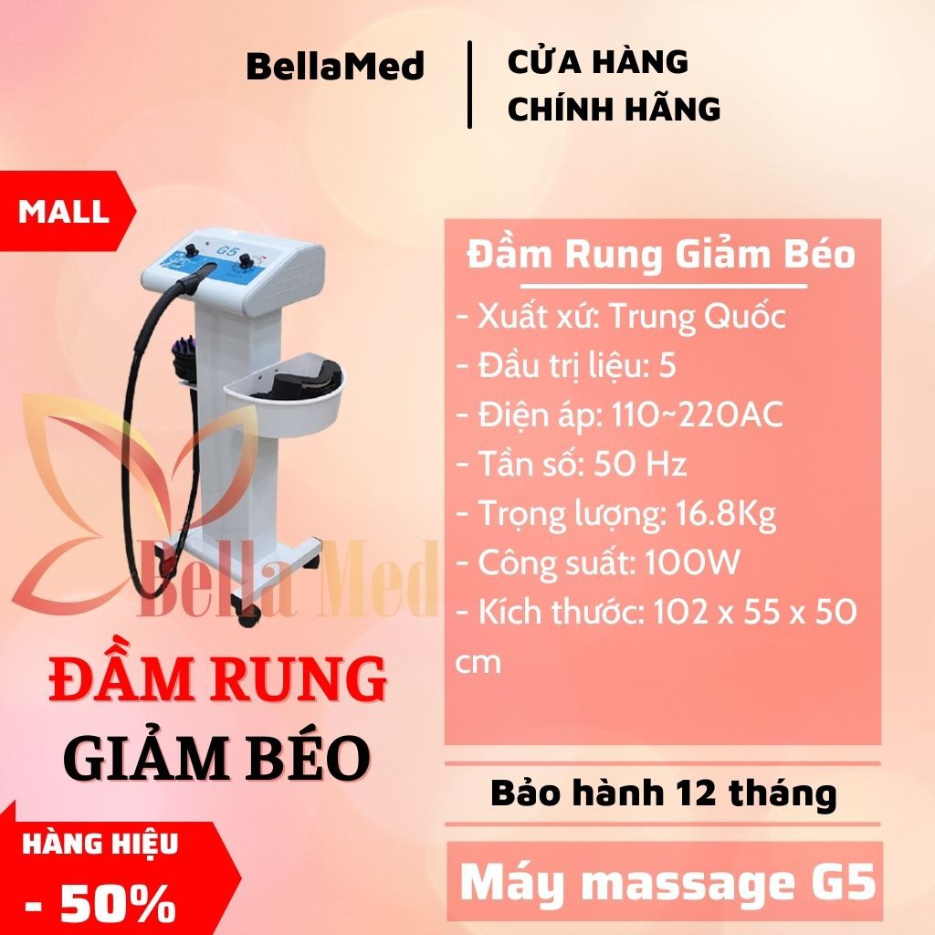 đầm rung giảm béo g5 đầm loại 1 chính hãng