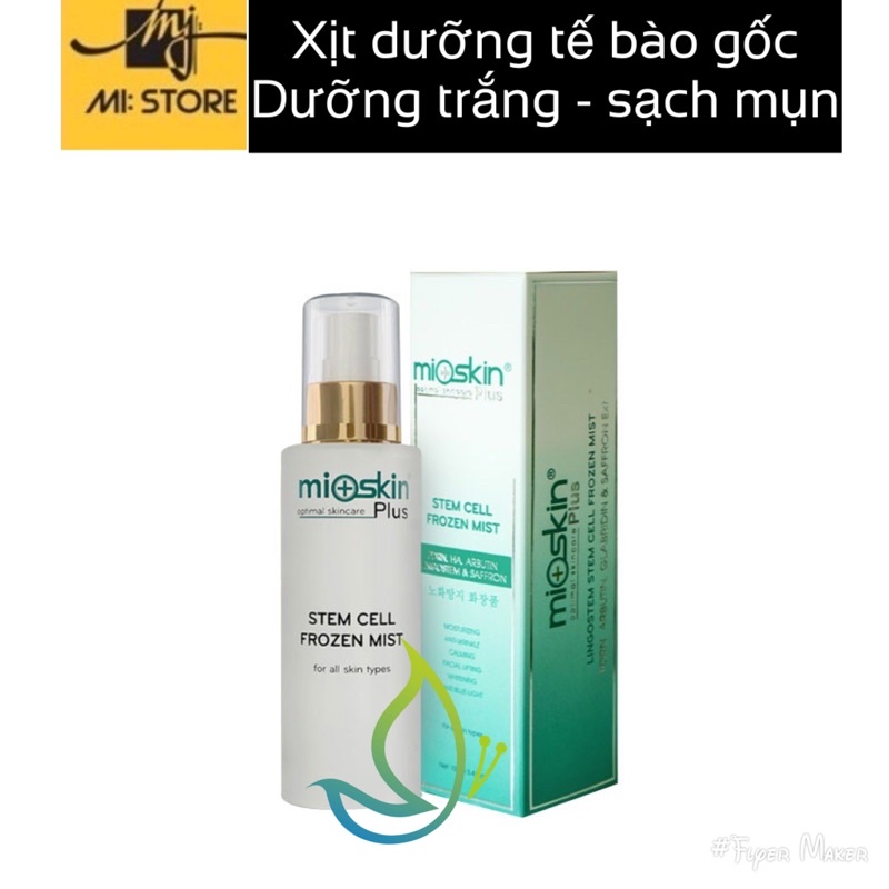 Xịt dưỡng tế bào gốc Mioskin Plus dưỡng ẩm tái tạo nàn da