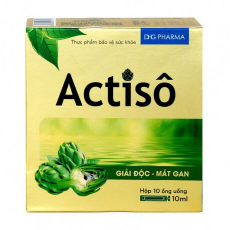 ACTISO ⚡CAM KẾT CHÍNH HÃNG ⚡THANH NHIỆT MÁT GAN 10 ỐNG