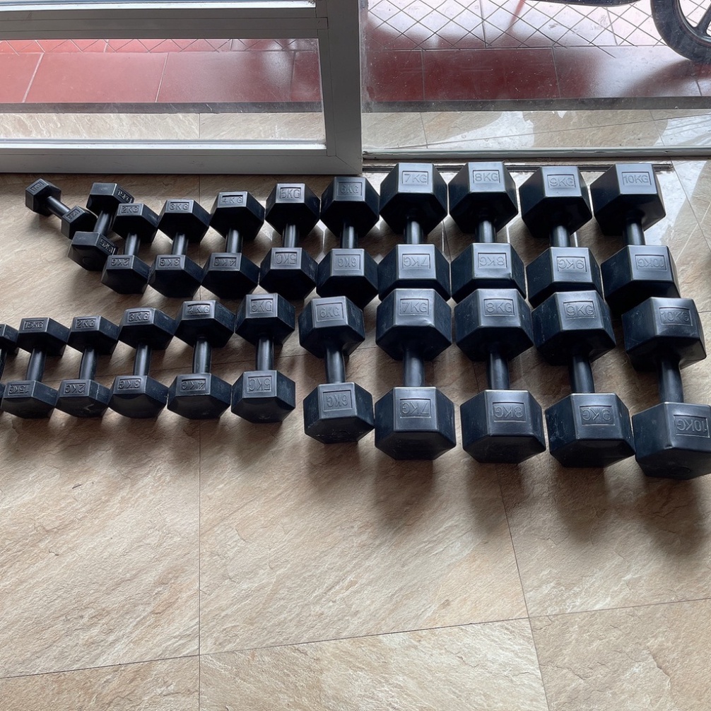 Tạ tay 5kg bọc nhựa