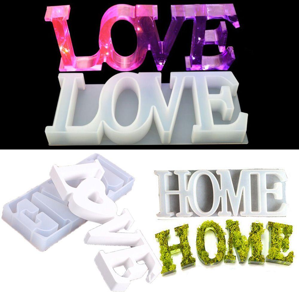 JONYE Khuôn Silicone Làm Đồ Thủ Công Hình Chữ Cái